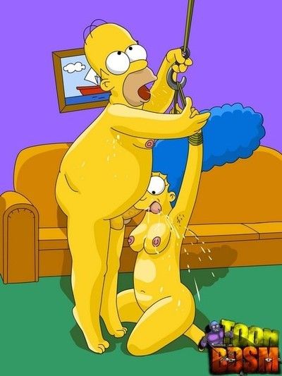 Simpsons enhance their sexual act life with fuck and play