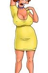 Brawny dolls from the simpsons. springfield is the big-boobie