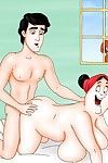 Famous cartoons using sex toys. busty toon sex junkies