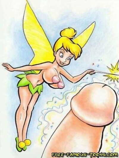 Blond tinkerbell nude posing - part 1618
