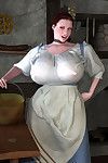 Bigtitted 3d bbw country pretty shows her pink pussy