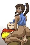 Avatar Aang fucks his friend\'s tiny pussy