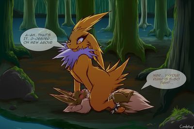 [CandyFoxy] On the other hand An Eevee Earns A Thunderstone (Pokemon)