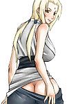 Tsunade in jeans showing his hentai chink